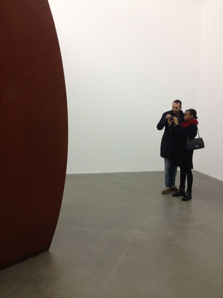 Richard Serra Gagosian Gallery Britannia st London Iron Steel weathered Backdoor Pipeline Ramble Dead Load London Cross