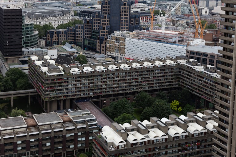 Photographs of the interiors of the iconic Barbican modernist estate in ...